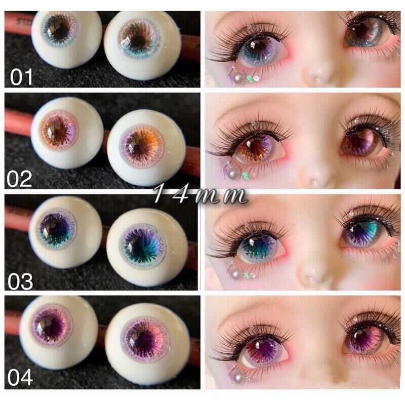BJD doll eyes with 3D dragon pupils-2 - Knewland
