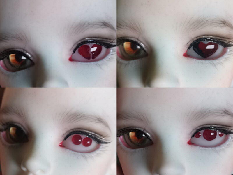 BJD doll eyes with indicator in pupil - Knewland